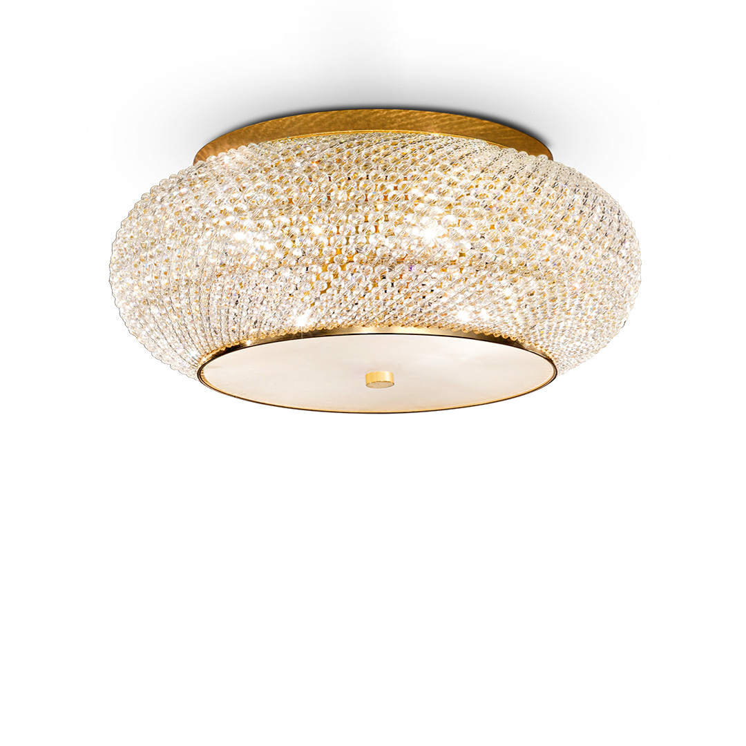 Ideal Lux Plafonjera Pasha Pl Oro Elton Rasveta