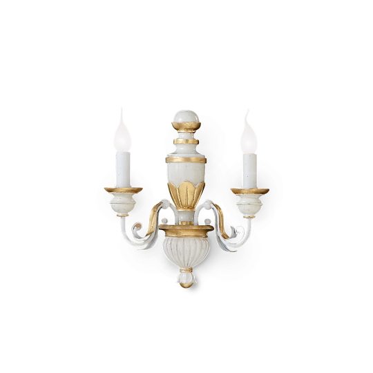 IDEAL LUX zidna lampa FIRENZE AP2 BIANCO ANTICO - 12902