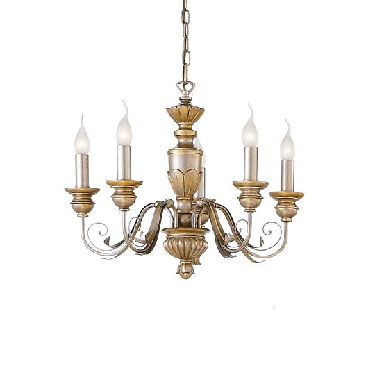 IDEAL LUX luster FIRENZE SP5 ORO ANTICO - 20822