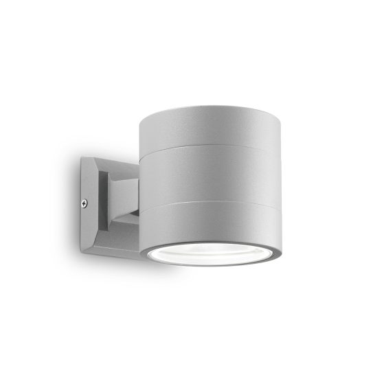 IDEAL LUX zidna lampa SNIF AP1 ROUND GRIGIO - 61474