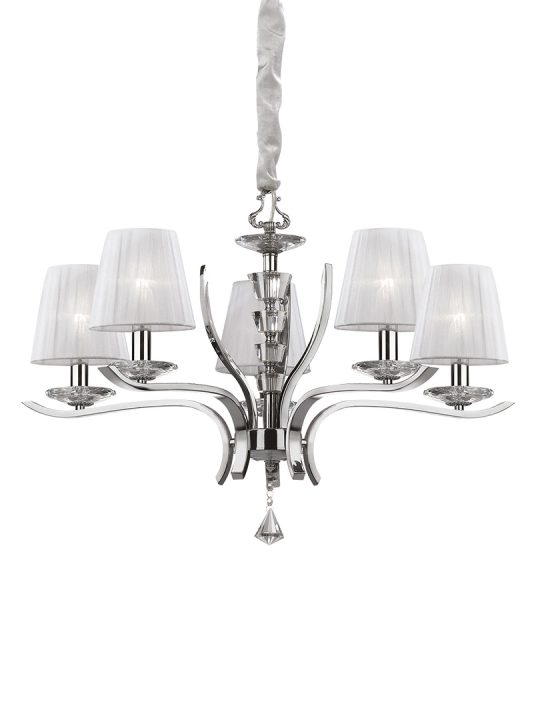 IDEAL LUX luster PEGASO SP5 BIANCO - 66448