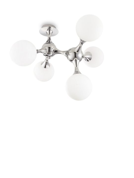 IDEAL LUX plafonjera NODI PL5 BIANCO - 73712