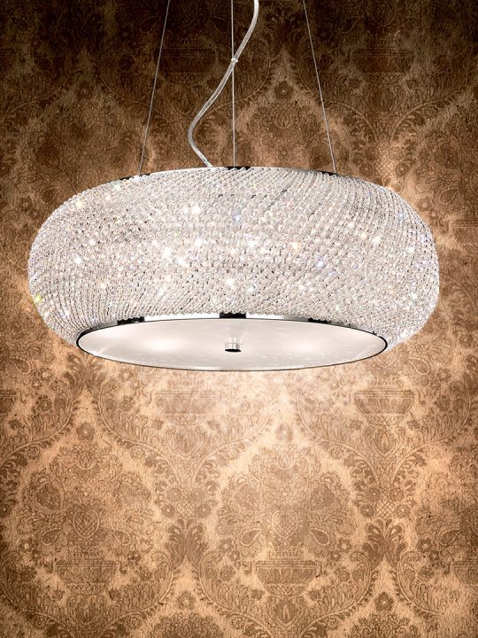 IDEAL LUX luster PASHA' SP6 CROMO - 82158