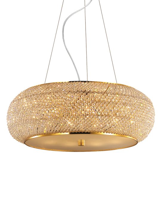 IDEAL LUX luster PASHA' SP10 ORO - 82257