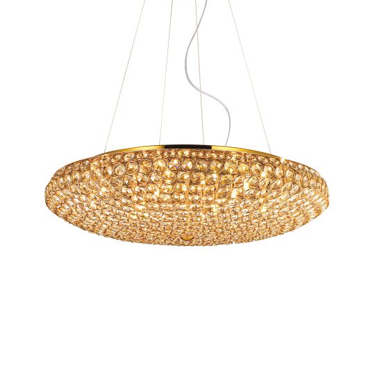 IDEAL LUX luster KING SP12 ORO - 88020