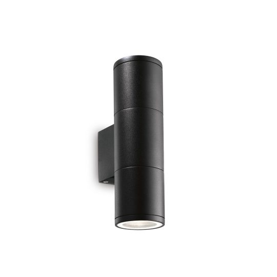 IDEAL LUX zidna lampa GUN AP2 SMALL NERO - 100395