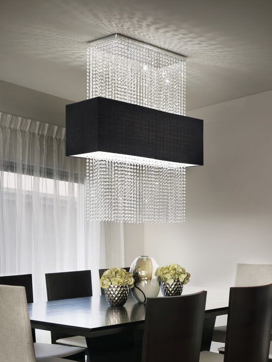 IDEAL LUX luster PHOENIX SP5 NERO - 101163