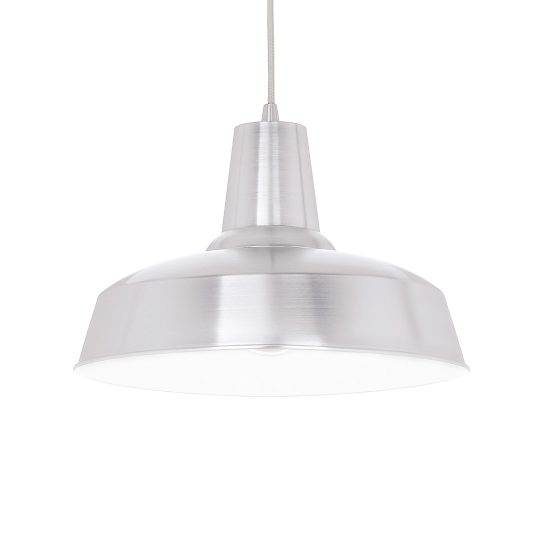 IDEAL LUX luster MOBY SP1 ALLUMINIO - 102054