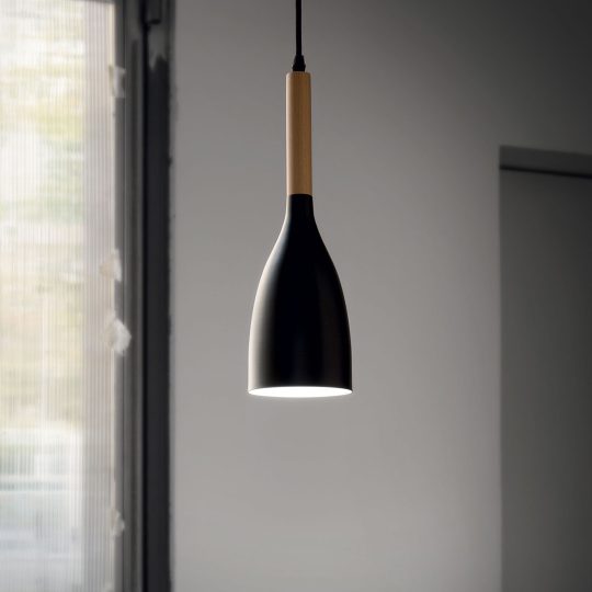 IDEAL LUX luster MANHATTAN SP1 NERO - 110752