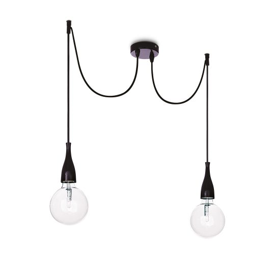 IDEAL LUX luster MINIMAL SP2 NERO OPACO - 112671