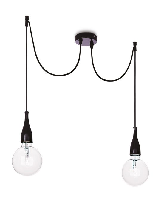 IDEAL LUX luster MINIMAL SP2 NERO OPACO - 112671