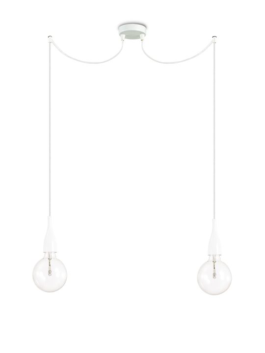 IDEAL LUX luster MINIMAL SP2 BIANCO OPACO - 112718