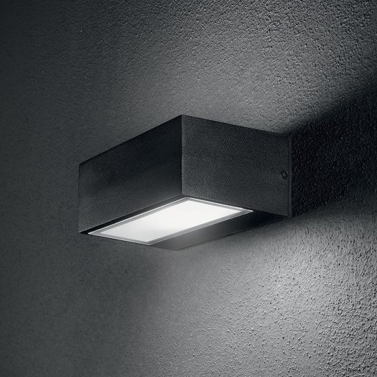 IDEAL LUX zidna lampa TWIN AP1 NERO - 115375