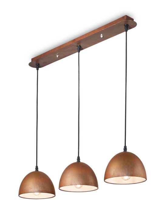 IDEAL LUX luster FOLK SP3 CORTEN - 174235