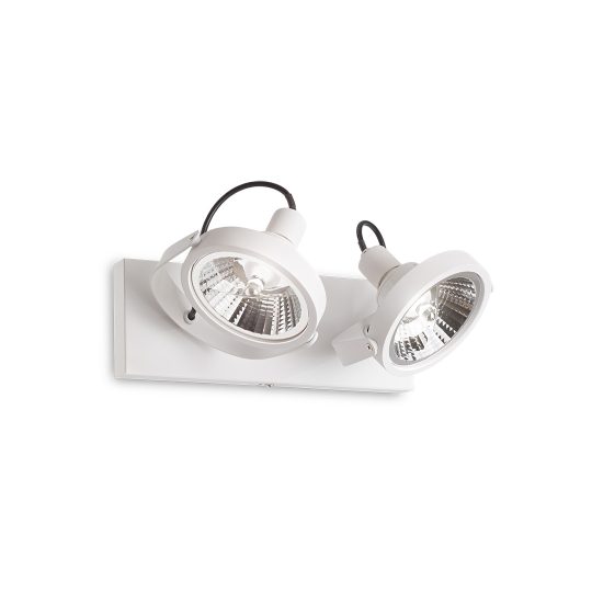 IDEAL LUX plafonjera GLIM PL2 BIANCO - 200200