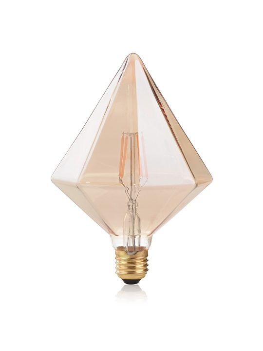 IDEAL LUX sijalica E27 PYRAMID 4W 2200K CRI80 AMBRA - 201276