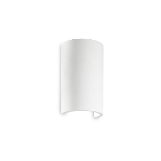 IDEAL LUX zidna lampa FLASH GESSO AP1 ROUND - 214696