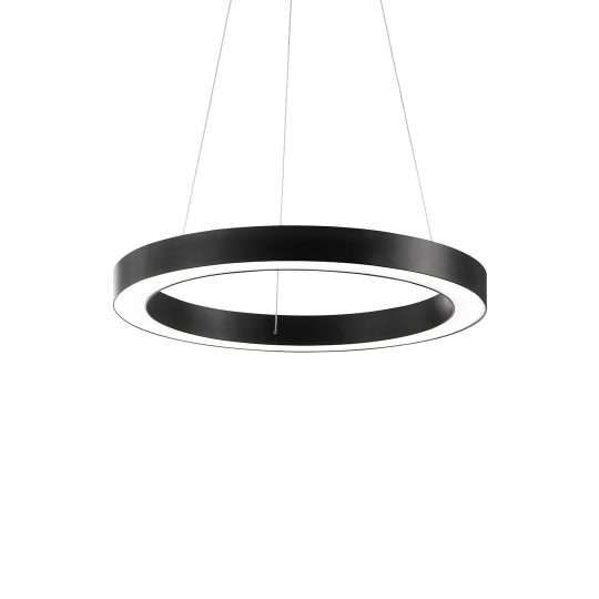 IDEAL LUX luster ORACLE D50 ROUND NERO - 222097