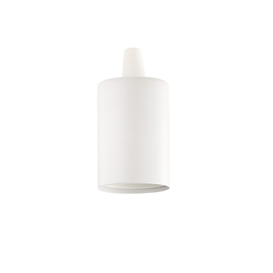 IDEAL LUX pribor PORTALAMPADA E27 LISCIO BIANCO - 242569