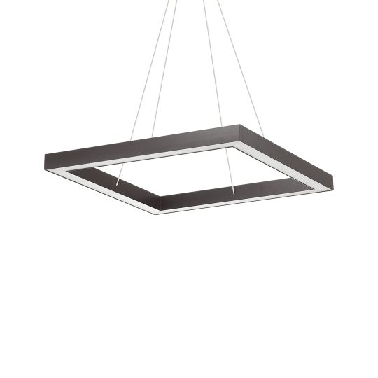 IDEAL LUX luster ORACLE D60 SQUARE NERO - 245690