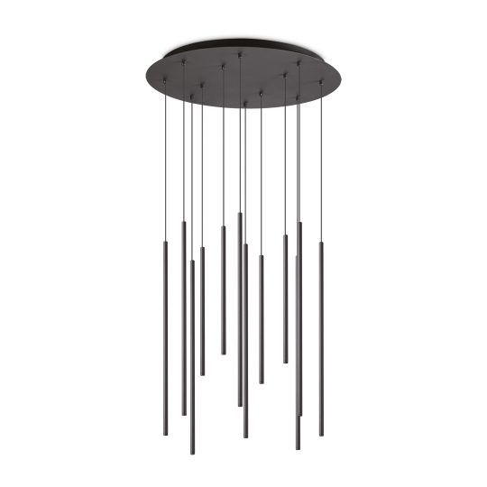 IDEAL LUX luster FILO SP12 NERO - 263434