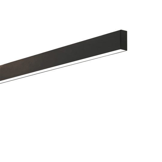 IDEAL LUX plafonjera STEEL WIDE BK 4000K - 267135