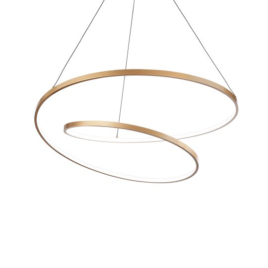 IDEAL LUX luster OZ SP D80 ON-OFF OTTONE - 269467