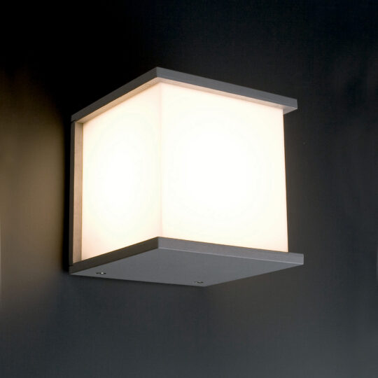 FARO KUBICK Siva zidna lampa - 70715